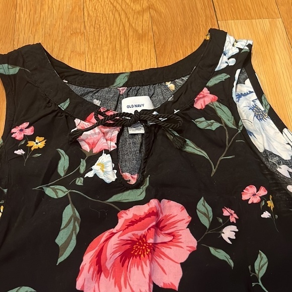 𝅺old navy girl floral tank top dress size Xl (14). - Picture 2 of 7